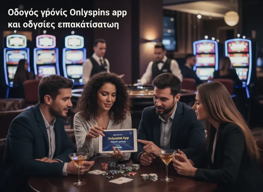 Οδηγός χρήσης Onlyspins app και οδηγίες εγκατάστασης